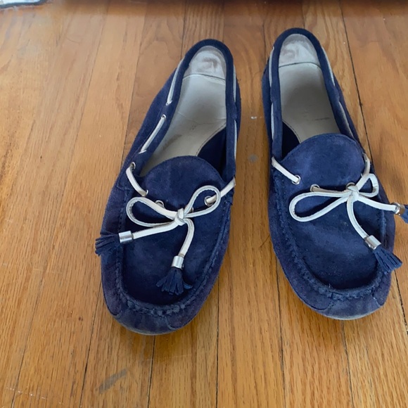 Cole Hann blue suede - Picture 1 of 3